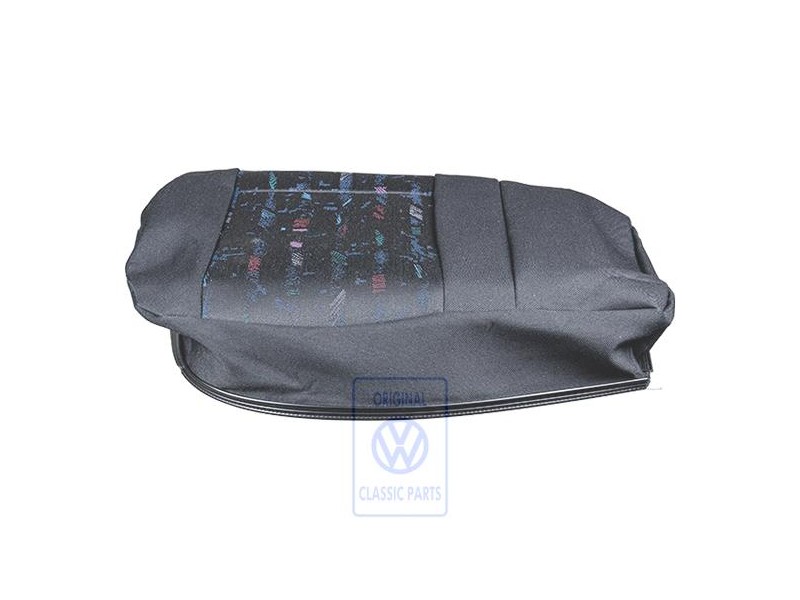 Genuine VW Seat Cover (Cloth/Leatherette) Black - 1H9885406E DTL