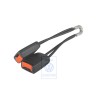 Genuine VW Double Belt Latch - 191857739B