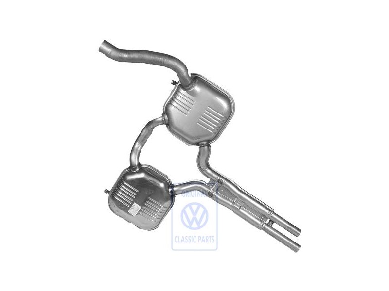 Genuine VW Centre Silencer - 1H0253409H