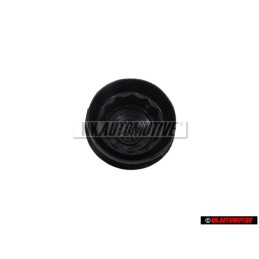 Genuine VW Cap Satin Black - 5N0955205 9B9