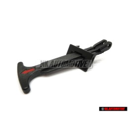 Genuine VW Release Lever Satin Black - 1C0823593D 01C