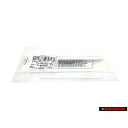Genuine VW GTD Side Badge Emblem Chrome Black - 5G0853688BBCMT