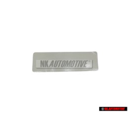 Genuine Audi Sign 'Caution' High Voltage Turn Off Engine - 8K0010520D