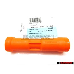 Genuine VW Engine Oil Dipstick Funnel Tube - 050103663