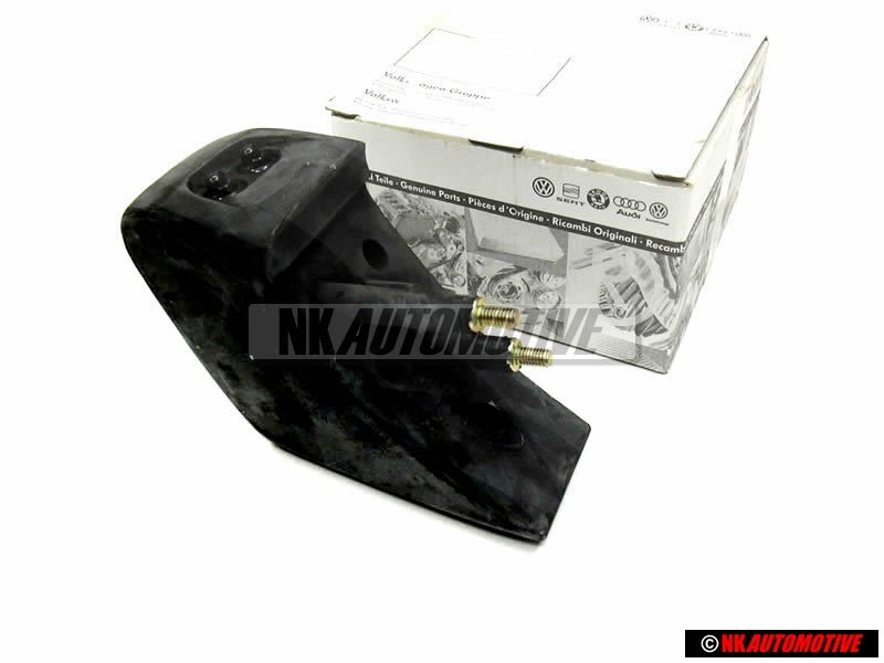 Genuine VW Headlight Washer Carrier w/Nozzle Left - 533955101B