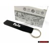 Genuine VW Polo Keychain Keyring Key Fob Black - 6R0087013 041