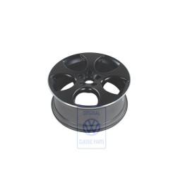 Genuine VW Aluminium Rim Matt Black - 1K0601025AMZ98
