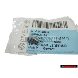 Genuine VW Oval Head Countersunk Bolt M5x10 - N 0142643