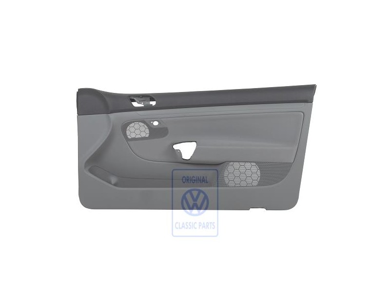 Genuine VW Door Panel Trim (Cloth) Anthracite/Artgrey - 1K3867012ACRDB