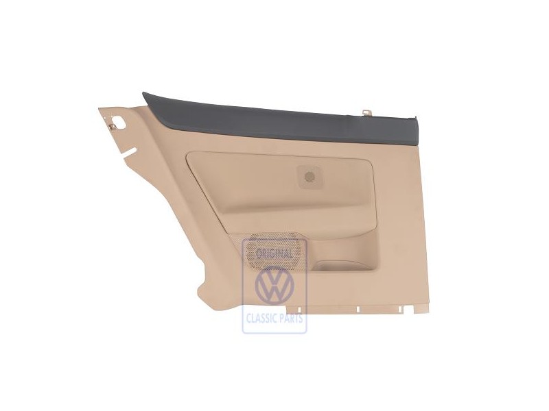 Genuine VW Side Trim (Fabric) Anthracite/Pure Beige - 1K3867043ABRDH