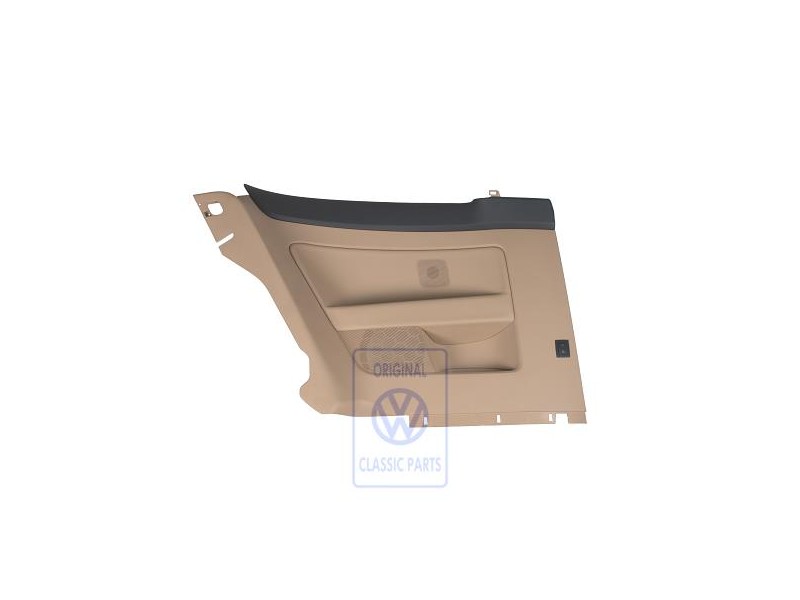 Genuine VW Side Trim (Leatherette) Anthracite/Pure Beige - 1K3867043AKRDQ