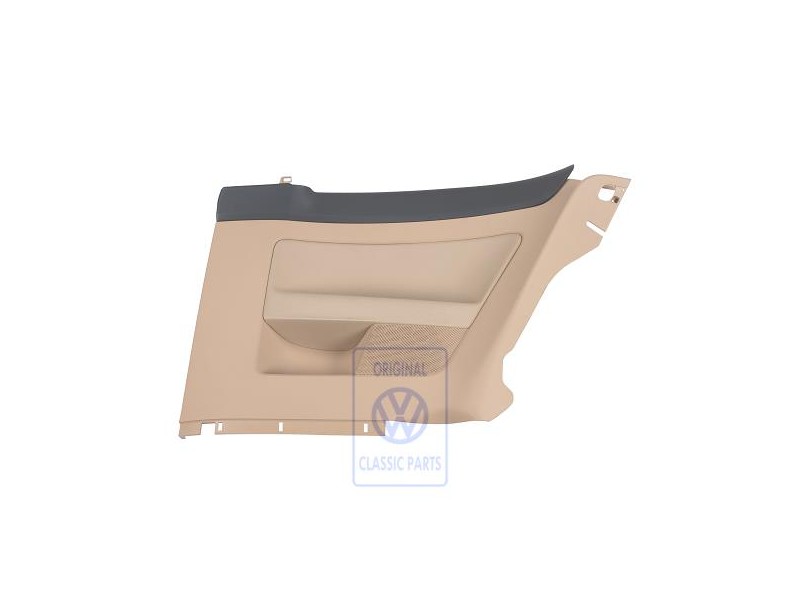 Genuine VW Side Trim (Fabric) Anthracite/Pure Beige - 1K3867044BBRDE