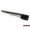Genuine VW Cover For Guide Rail Satin Black - 357881087 01C