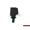 Genuine VW Bulb Carrier With Bulb Green - 357919243A K25