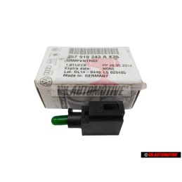 Genuine VW Bulb Carrier With Bulb Green - 357919243A K25