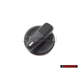 Genuine VW Rot. Knob Satin Black - 357927533 01C