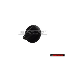 Genuine VW Rot. Knob Satin Black - 357927533 01C