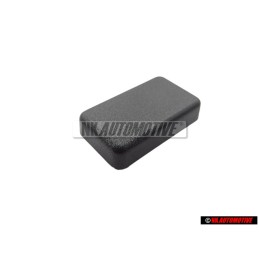 Genuine VW Dummy Cover Satin Black - 357957087 01C