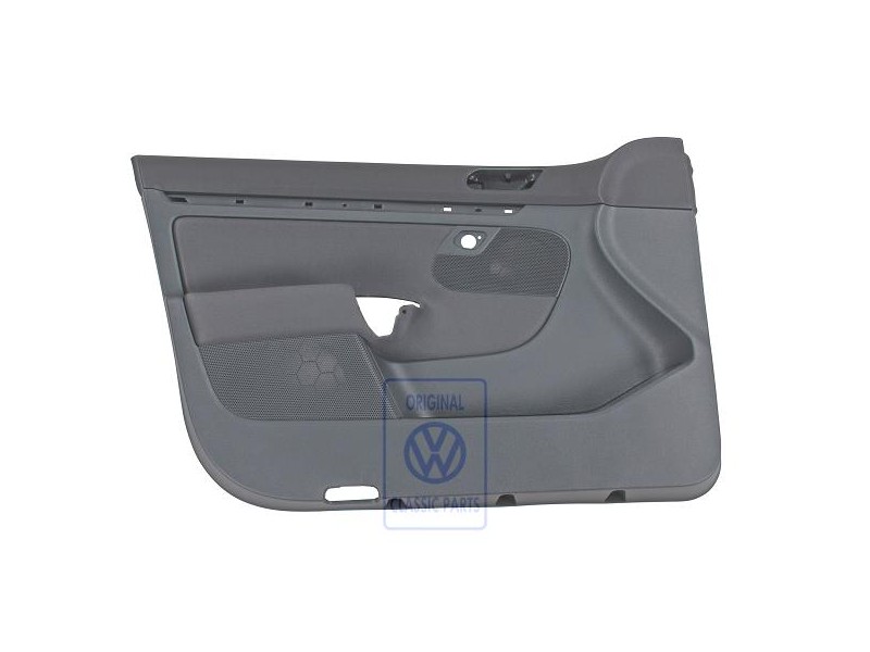 Genuine VW Door Panel Trim (Cloth) Titanium Black/Anthracite - 1K4867011FDTRS