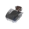 Genuine VW Gear Shift Cover Black/Walnut/Aluminium - 1K1713203ALWHC