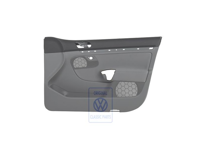 Genuine VW Door Panel Trim (Cloth) Anthracite/Artgrey - 1K4867012DBRDG