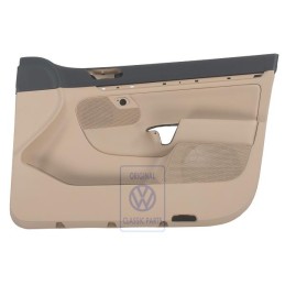 Genuine VW Door Panel Trim (Cloth) Anthracite/Pure Beige - 1K4867012DBRDH