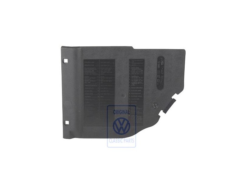 Genuine VW Cover Black - 535857925A 4FB