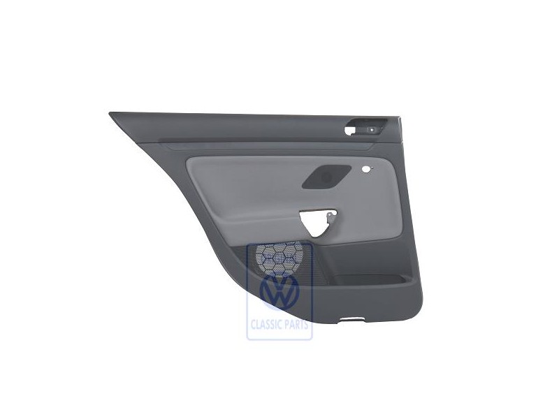 Genuine VW Door Panel Trim (Cloth) Anthracite/Artgrey - 1K6867211CLUWR