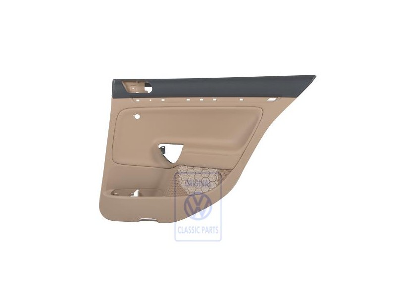 Genuine VW Door Trim (Leatherette) Anthracite/Pure Beige - 1K6867212HARDQ