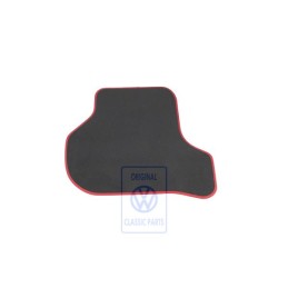 Genuine VW Floor Mat Anthracite/Flash Red - 1K0864452B WNS