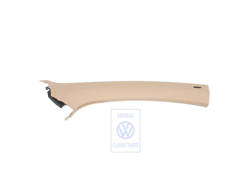 Genuine VW A-Pillar Trim Pure Beige - 1K0867234G 3U5