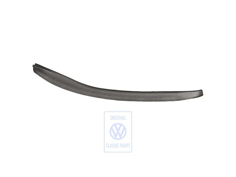 Genuine VW End Trim Black - 1K3837381D 5AP