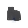 Genuine VW Floor Mat Black/Crystal Grey - 1K2864436C YRD