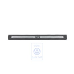 Genuine VW Entry Strip Protective Foil Black/Silver - 1K4853803C 61E