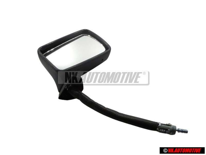 Genuine VW Exterior Mirror Flat Adjustable From Inside Black - 171857502F 01C