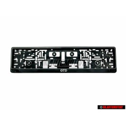 VW Classic Parts GTD License Plate Suround - ZCP902559
