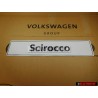 Genuine VW Scirocco Number Plate (Self-Adhesive) - 1K8071801B