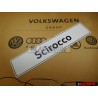 Genuine VW Scirocco Number Plate (Self-Adhesive) - 1K8071801B