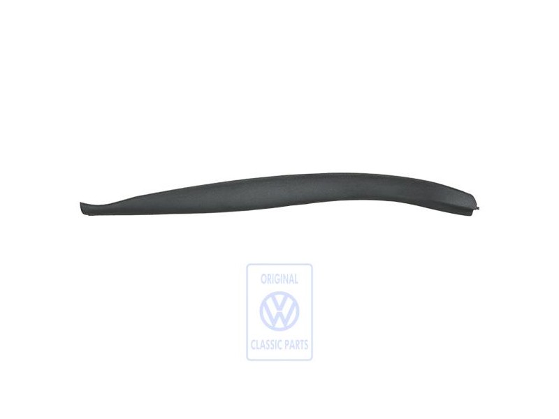 Genuine VW End Trim Black - 1K4837381D 5AP