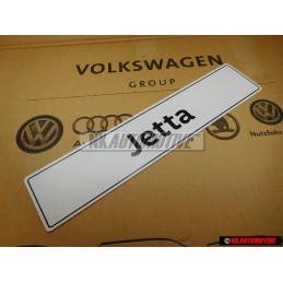 Genuine VW Jetta Number Plate (Self-Adhesive) - 5C6071801A