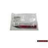 Genuine VW GTI Side Badge Emblem Chrome Red - 5G0853688ASJZQ