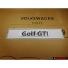 Genuine VW Golf GTI Number Plate (Self-Adhesive) - 5K0071801H