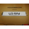 Genuine VW Polo GTI Number Plate (Self-Adhesive) - 6C0071801