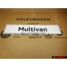 Genuine VW Multivan Number Plate (Self-Adhesive) - 7E5071801A