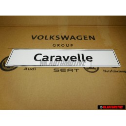 Genuine VW Caravelle Number Plate (Self-Adhesive) - 7H9071801A
