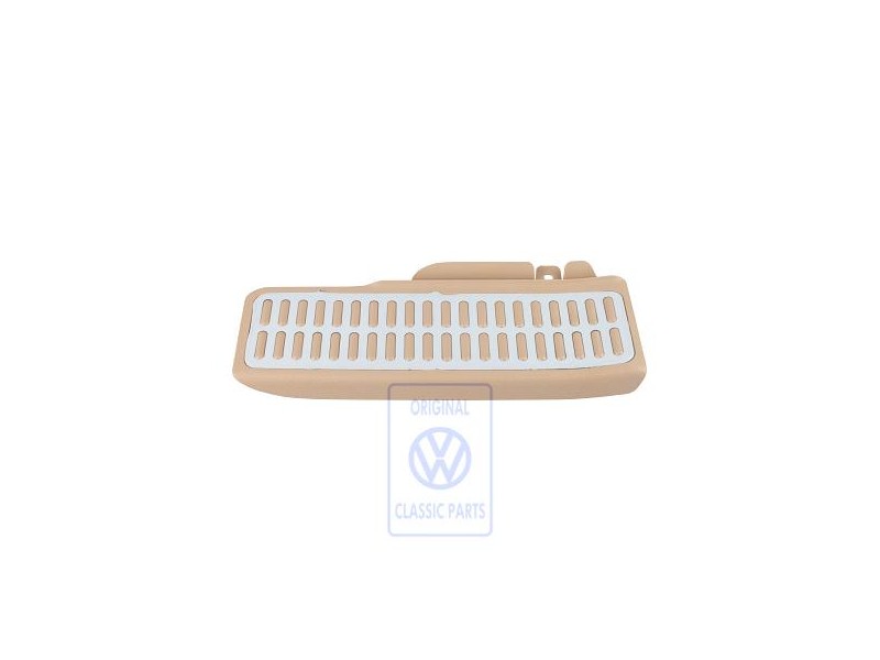 Genuine VW Base For Foot Support Pure Beige/Aluminium - 1K1864551 TKJ Genuine VW Base For Foot Support Pure Beige/Aluminium - 1K1864551 TKJ