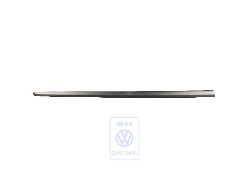 Genuine VW Protective Strip For Door Satin Black - 1K3853516 9B9