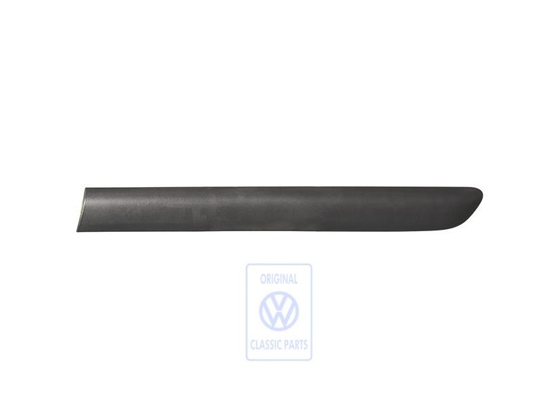 Genuine VW Protective Strip For Side Sect Satin Black - 1K3853535 9B9