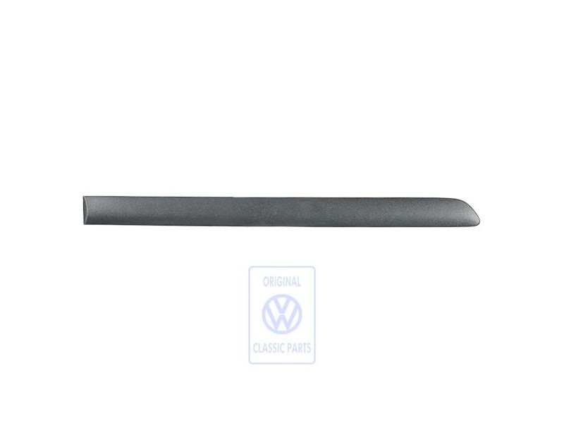 Genuine VW Protective Strip For Door Satin Black - 1K4853754 9B9