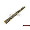 Genuine VW VENTO GLI Rear Trunk Boot Badge Emblem - 1H5853687ADZ10